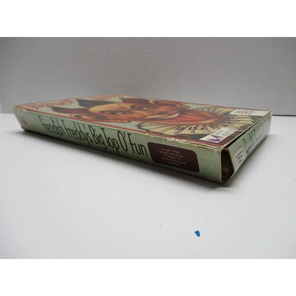 COMMODORE AMIGA FIENDISH FREDDY'S BIG TOP O FUN BIG BOX 3.5